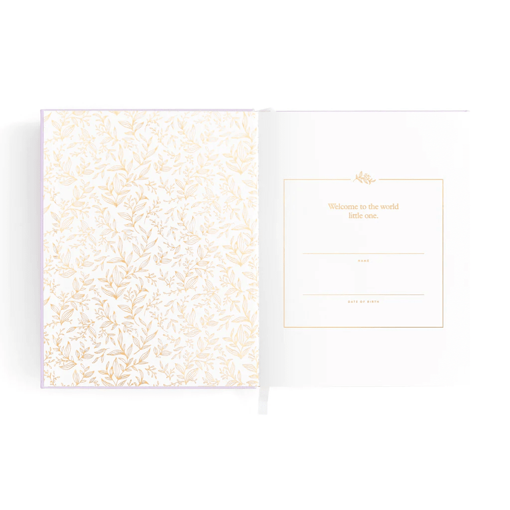 Mini Baby Book Lilac - Aster & Ruby