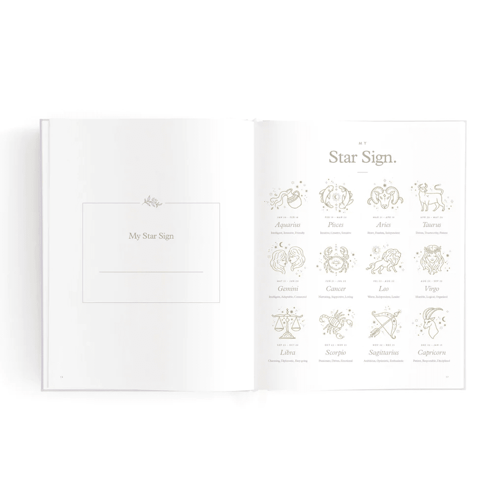 Mini Baby Book Lilac - Aster & Ruby