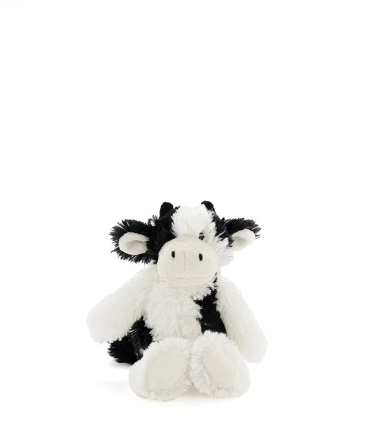 Mini Clover the Cow Rattle Black