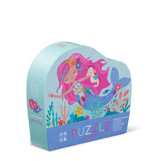 Mini Puzzle 12 pc Mermaid Dreams - Aster & Ruby
