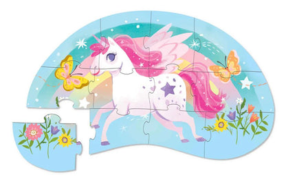 Mini Puzzle 12 pc Sweet Unicorn - Aster & Ruby