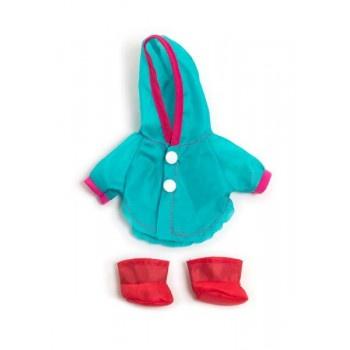 Miniland Clothing Raincoat & Wellies-Aster & Ruby