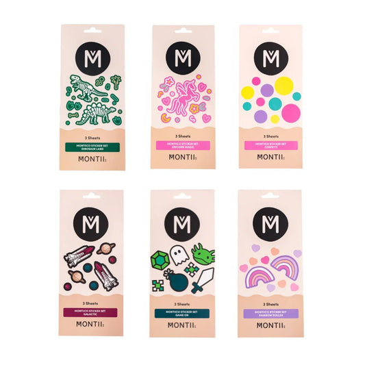 MontiiCo Sticker Set-Aster & Ruby