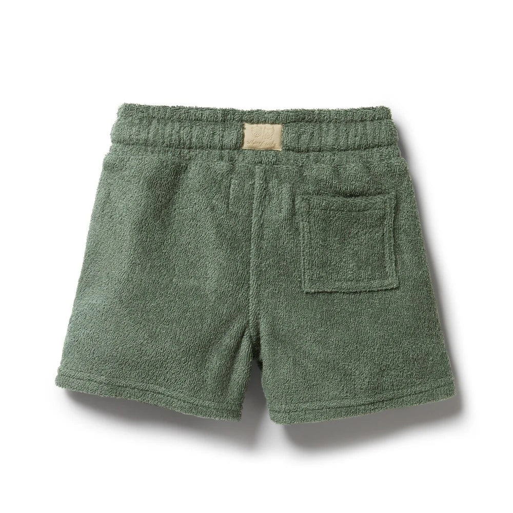 Moss Organic Terry Short - Aster & Ruby
