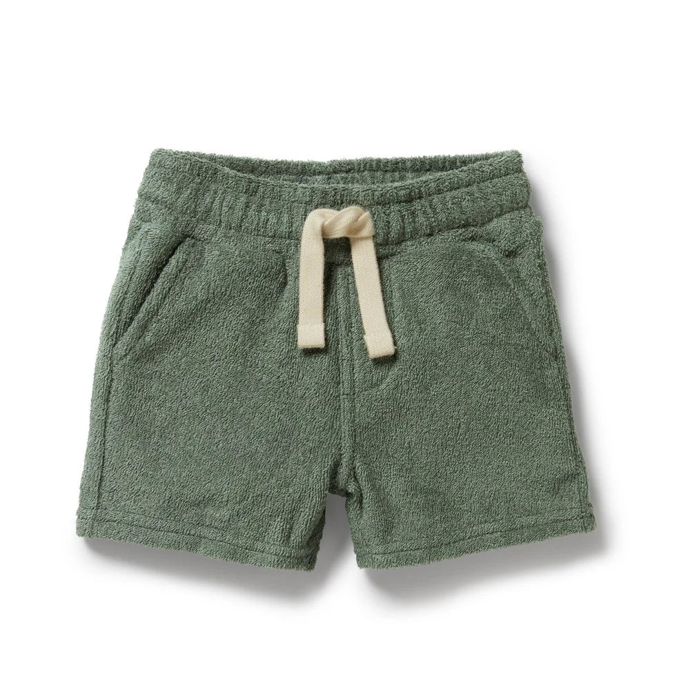 Moss Organic Terry Short - Aster & Ruby