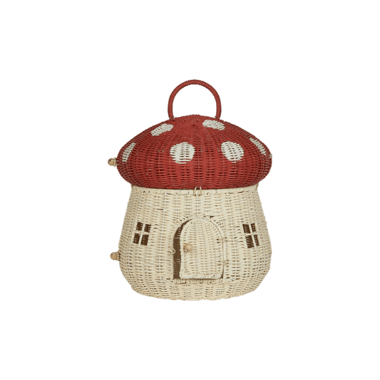 Mushroom Doll House Red - Aster & Ruby