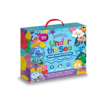 My Creative Box First Crafts Sensory Craft Kit - Under The Sea Dough - Aster & Ruby