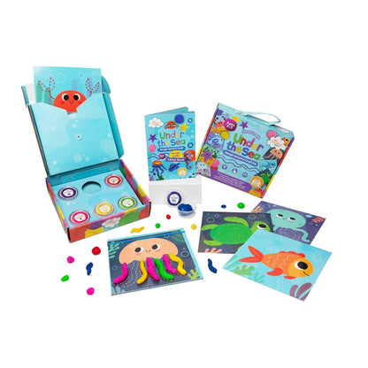 My Creative Box First Crafts Sensory Craft Kit - Under The Sea Dough - Aster & Ruby