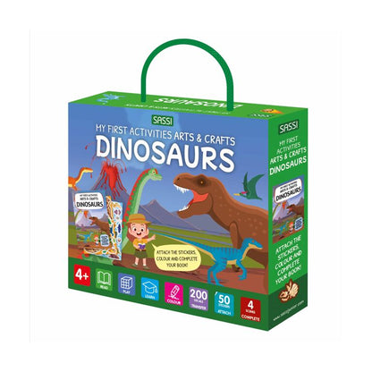 My First Activities Arts & Crafts. Dinosaurs - Aster & Ruby