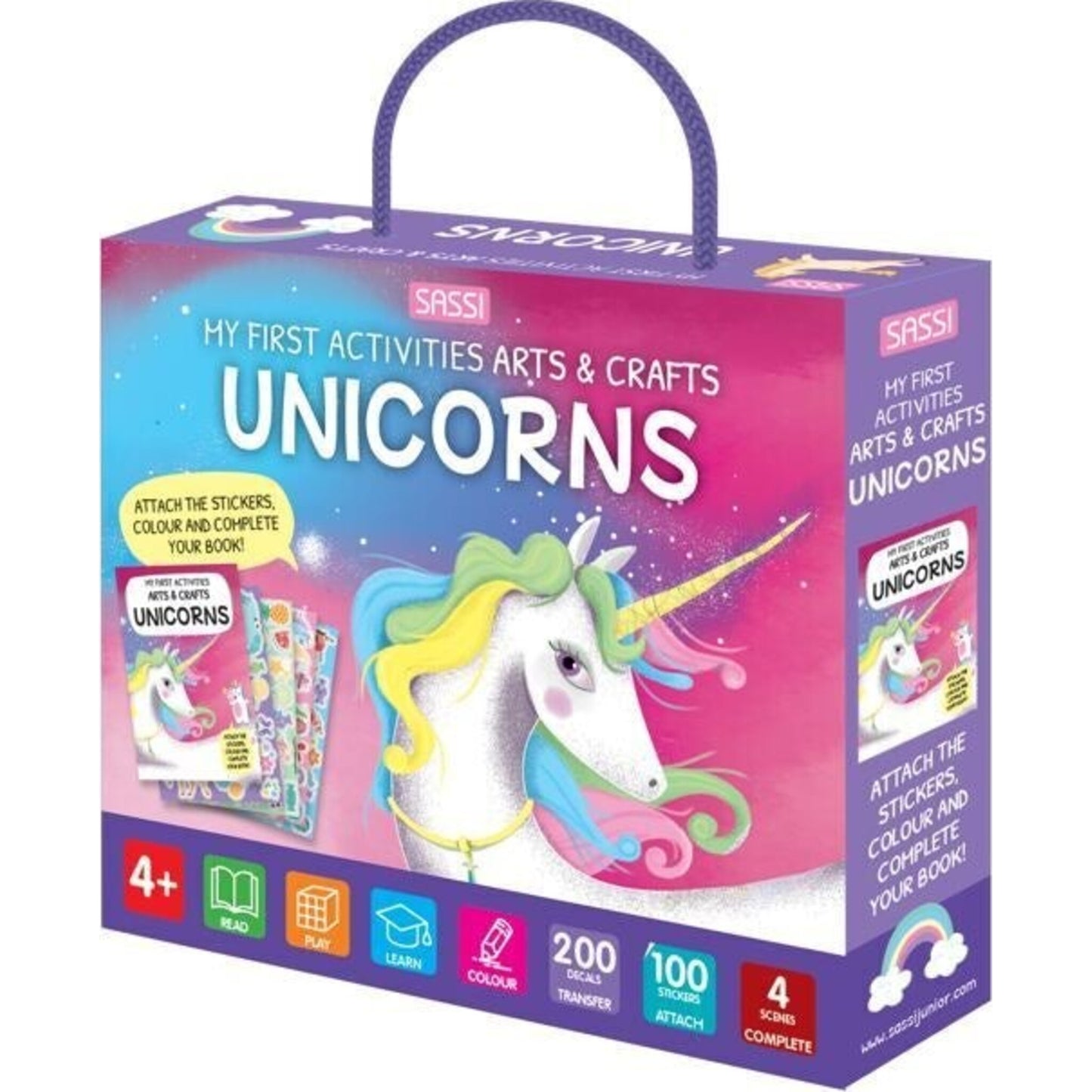 My First Activities Arts & Crafts. Unicorns – children's product by Sassi | Aster & Ruby