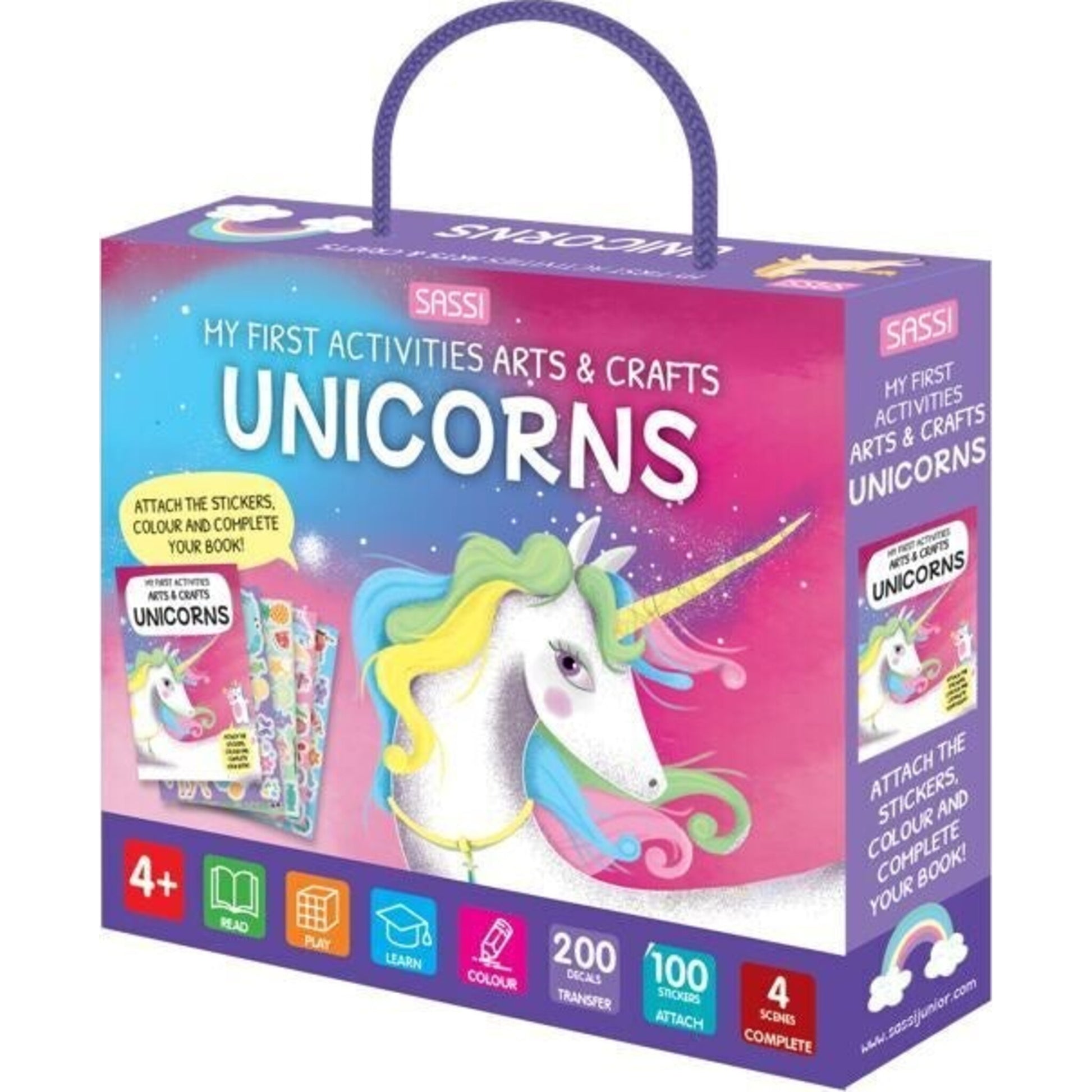 My First Activities Arts & Crafts. Unicorns – children's product by Sassi | Aster & Ruby