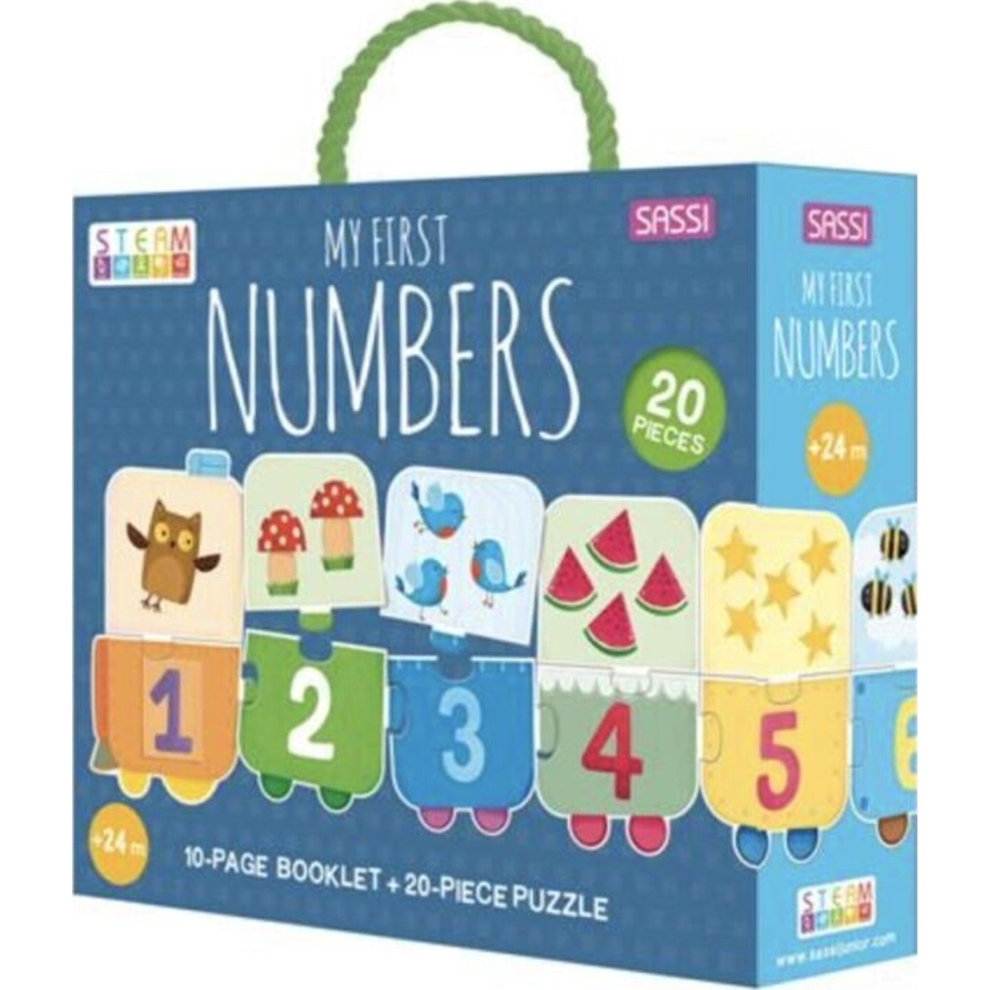 My First Numbers Puzzle & Book Set – children's product by Sassi Junior | Aster & Ruby