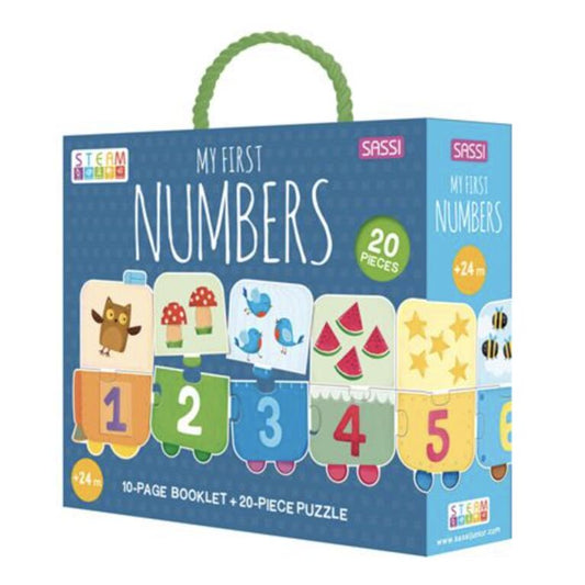 My First Numbers Puzzle & Book Set - Aster & Ruby