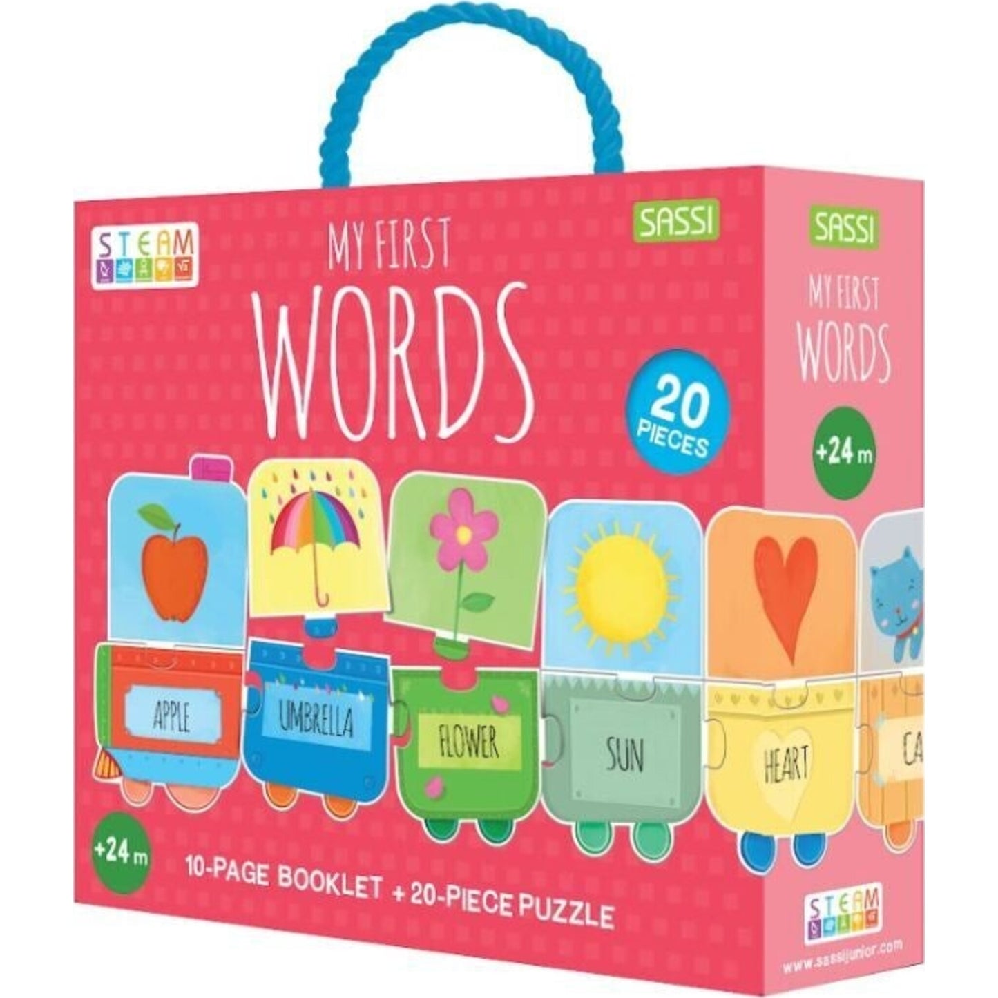 My First Words Puzzle & Book Set – children's product by Sassi Junior | Aster & Ruby