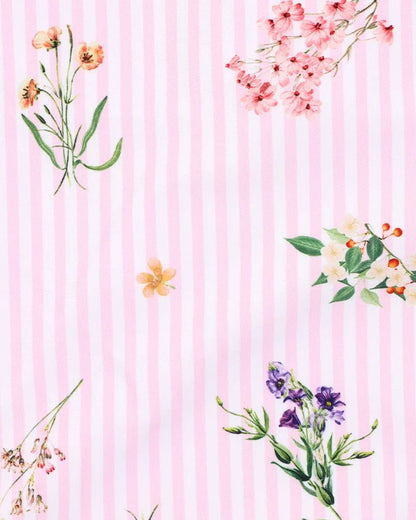 Myra Print Aqua Nappy - Aster & Ruby