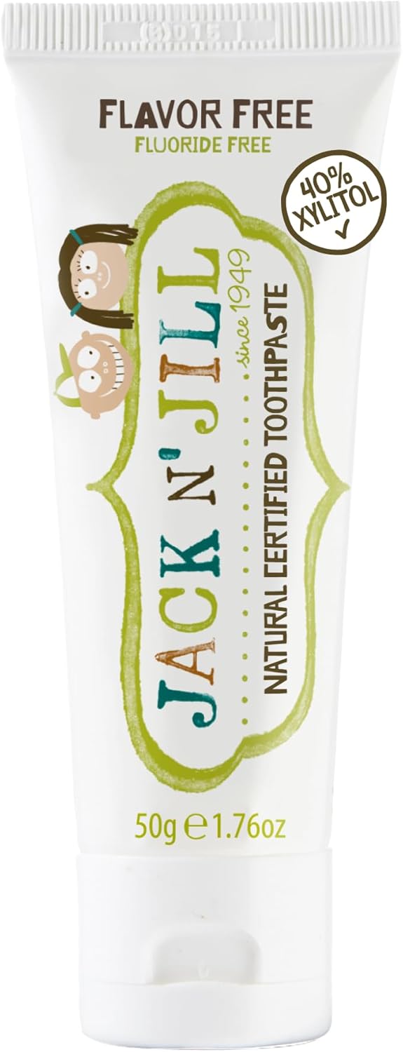Natural Toothpaste Flavour Free 50g - Aster & Ruby