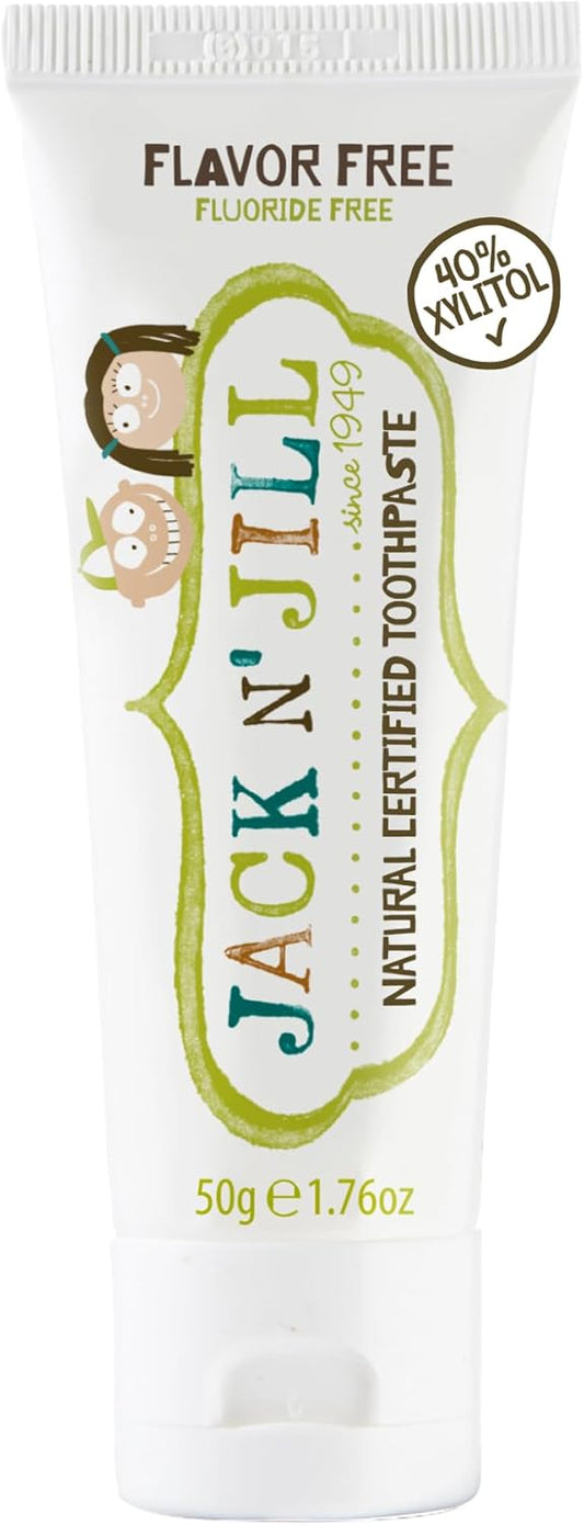 Natural Toothpaste Flavour Free 50g - Aster & Ruby