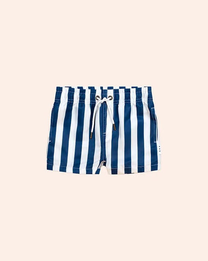 Nautical Stripe Swim Short - Aster & Ruby