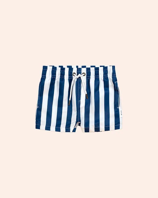 Nautical Stripe Swim Short - Aster & Ruby