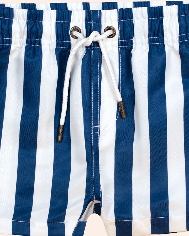 Nautical Stripe Swim Short - Aster & Ruby