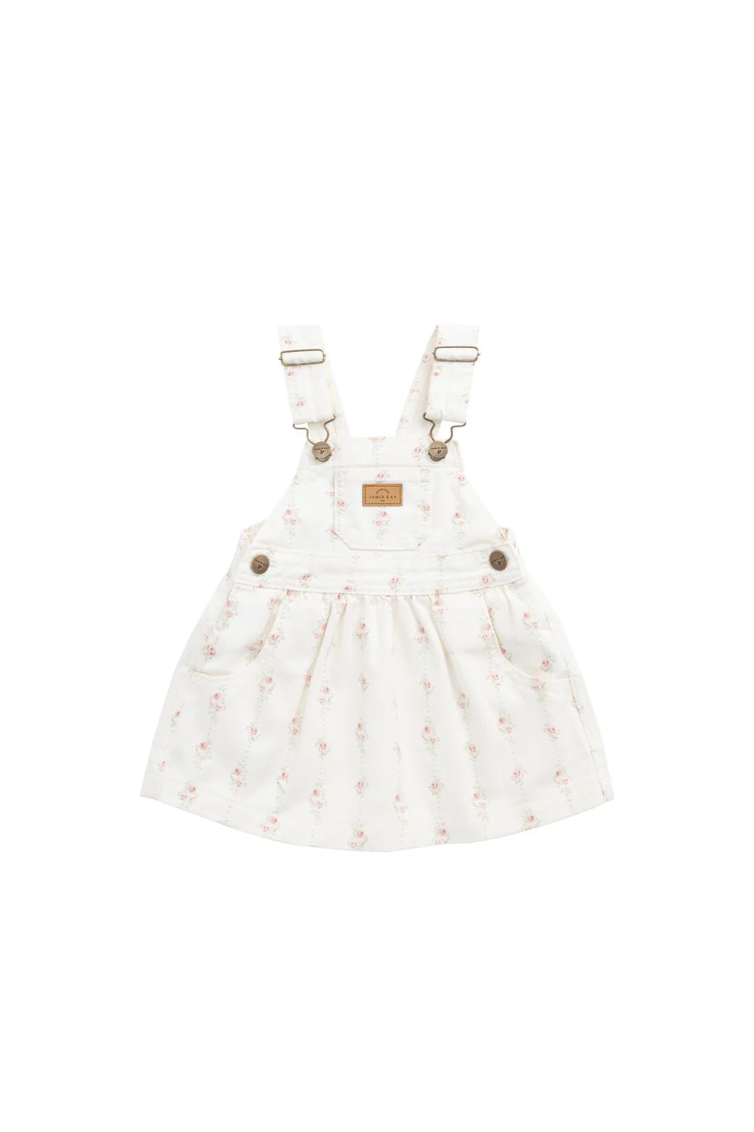Norah Overall Dress - Rose Trail - Aster & Ruby