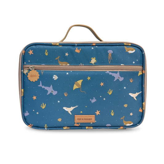 Ocean Creatures Marine Large Lunch Bag - Aster & Ruby