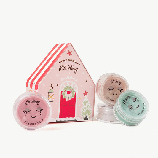 Oh Flossy Christmas House Eyeshadow Set - Aster & Ruby