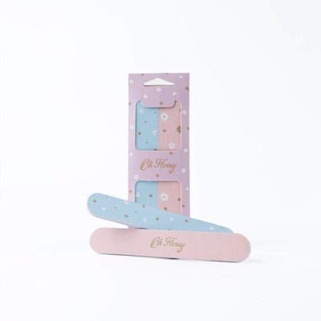 Oh Flossy Kids Nail Files - 2 Pack-Aster & Ruby