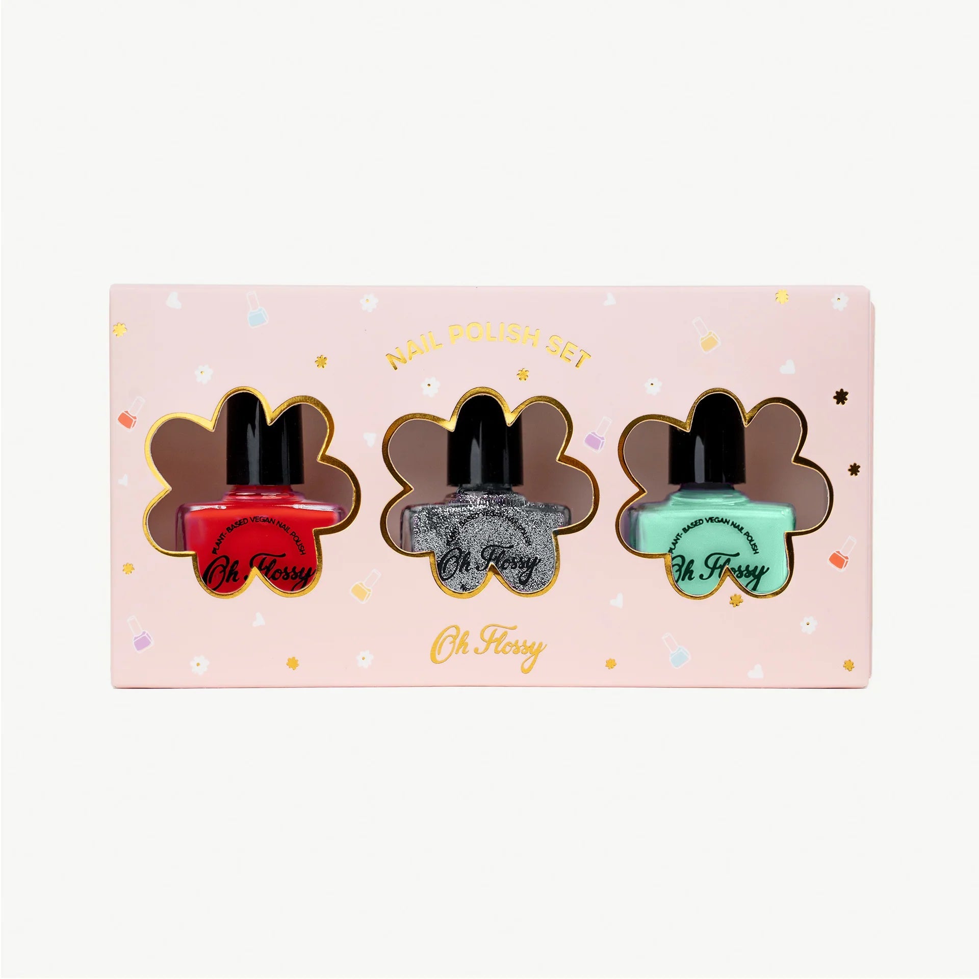 Oh Flossy Nail Polish Set - Christmas - Aster & Ruby