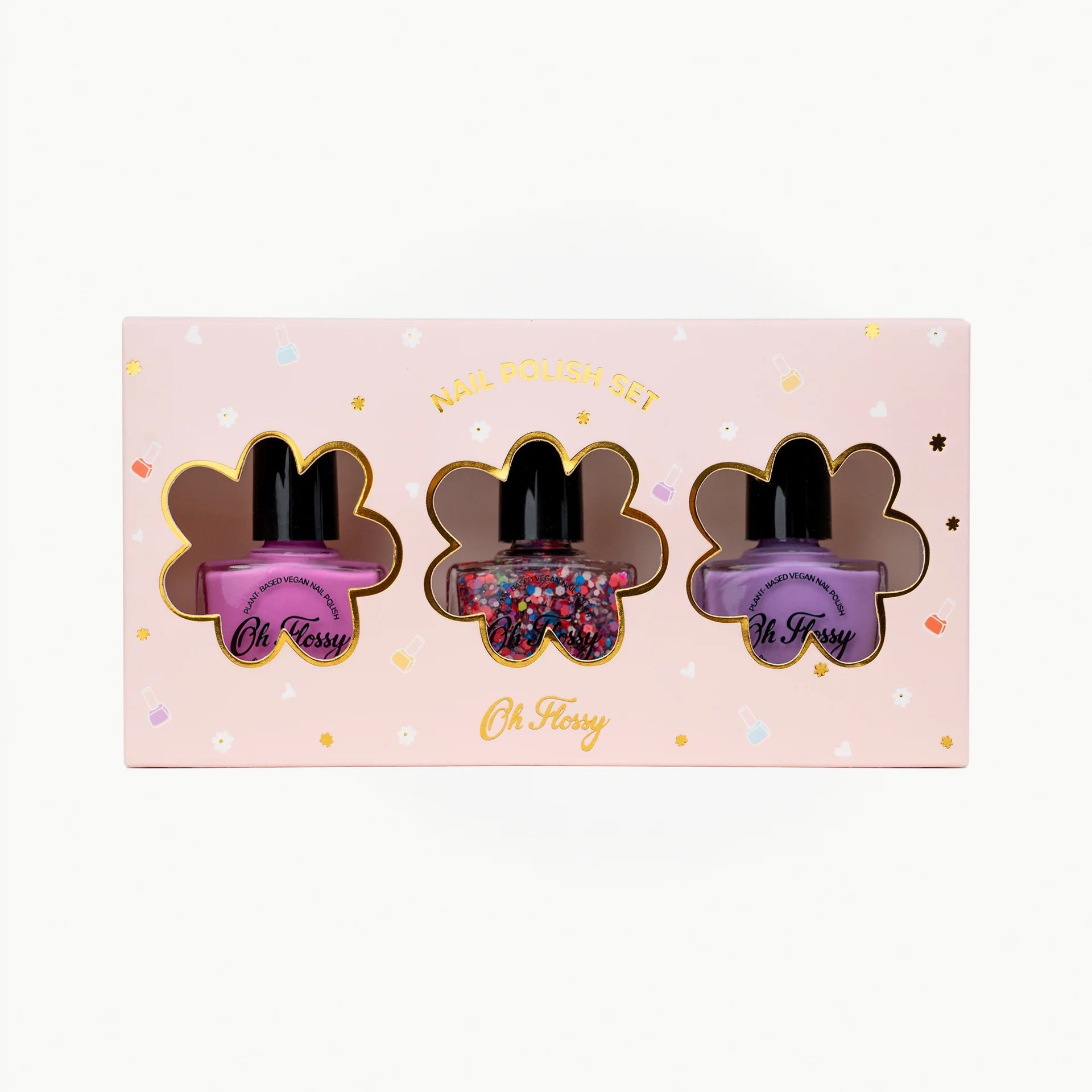 Oh Flossy Nail Polish Set - Party - Aster & Ruby