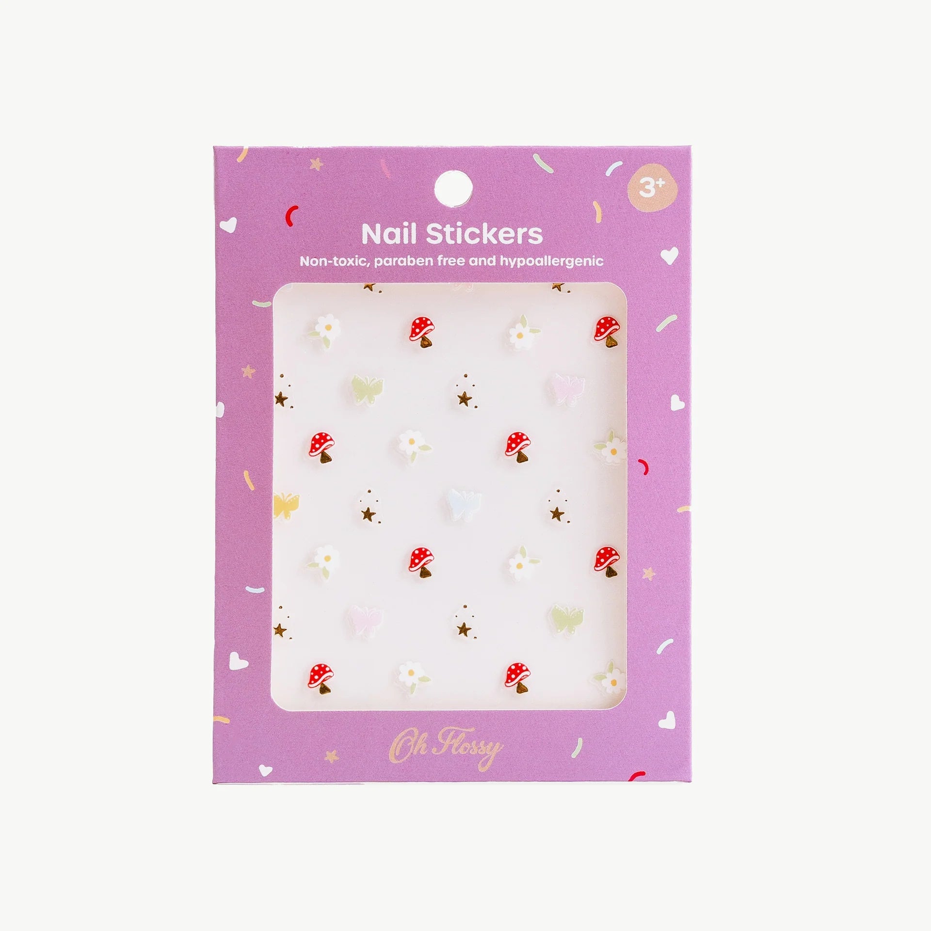 Oh Flossy Nail Stickers Magic Garden - Aster & Ruby
