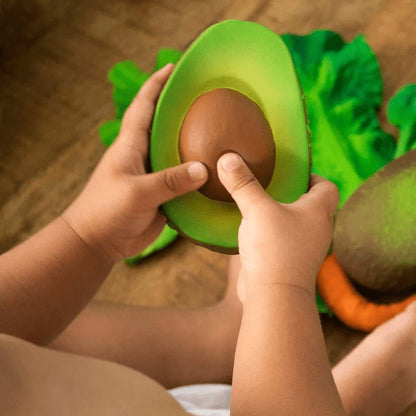 Oli & Carol Arnold the Avocado Baby Teether-Aster & Ruby