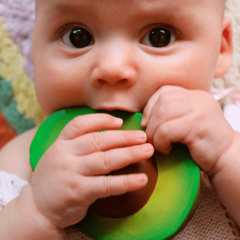 Oli & Carol Arnold the Avocado Baby Teether-Aster & Ruby