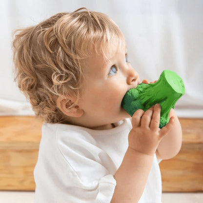 Oli & Carol Brucy the Broccoli Baby Teether-Aster & Ruby