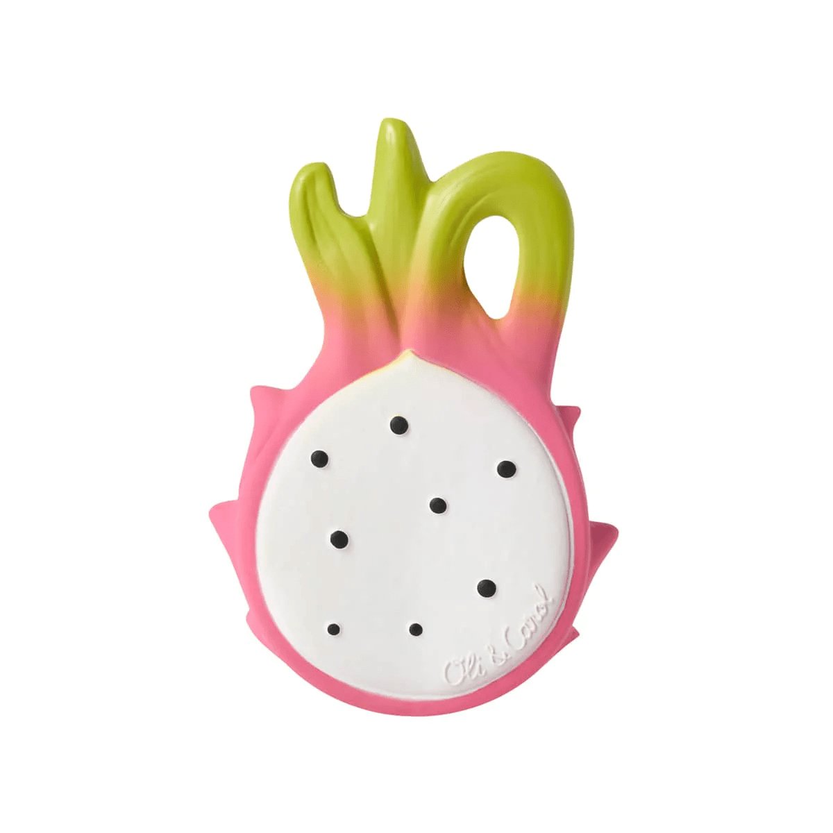 Oli & Carol Fucsia the Dragonfruit Baby Teether-Aster & Ruby