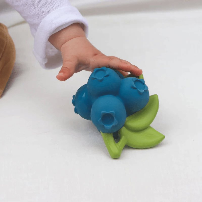 Oli & Carol Jerry the Blueberry Baby Teether-Aster & Ruby