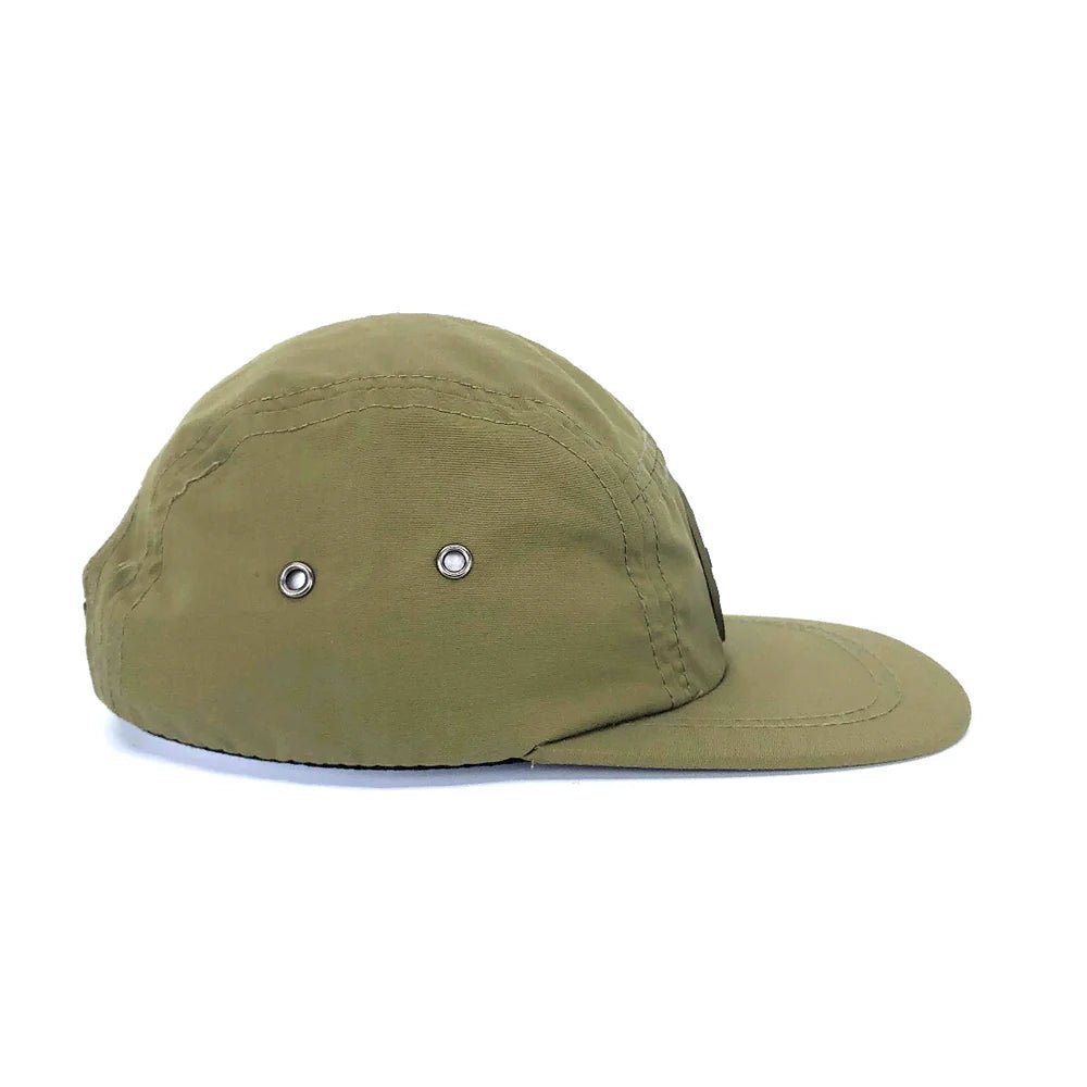 Olive 5 Panel Cap - Aster & Ruby