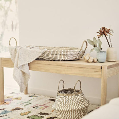 OlliElla Reva Changing Basket-Aster & Ruby