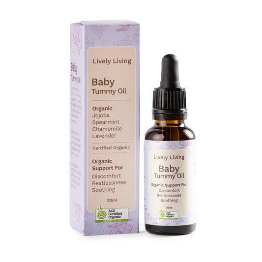 Organic Baby Tummy Oil Blend - Aster & Ruby