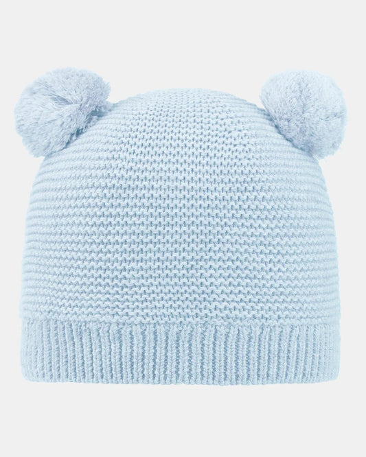 Organic Beanie Snowy Bluebird - Aster & Ruby