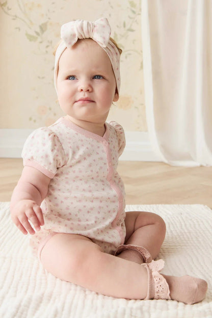 Organic Cotton Antoinette Playsuit - Aster & Ruby