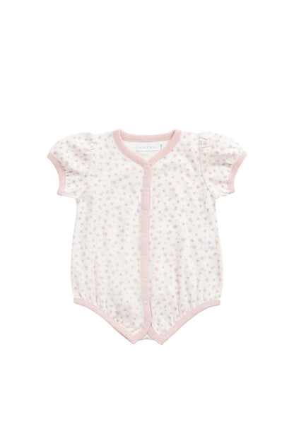 Organic Cotton Antoinette Playsuit - Aster & Ruby