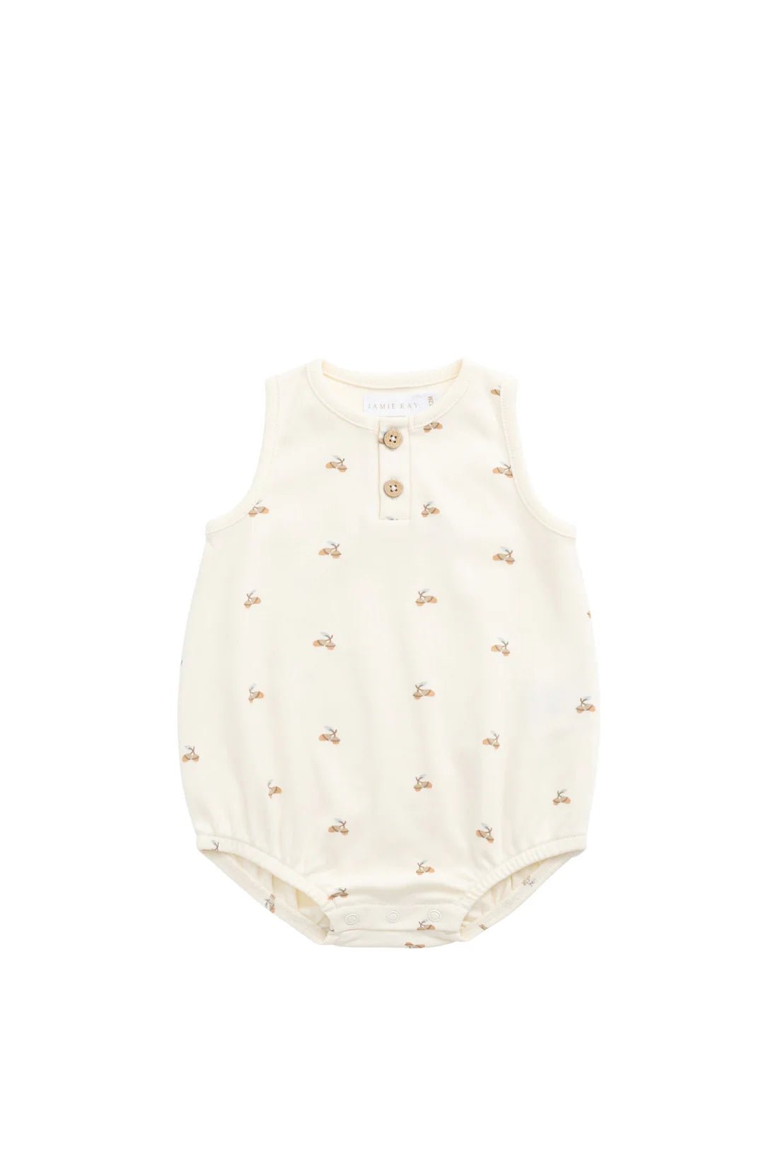 Organic Cotton Archie Playsuit - Aster & Ruby