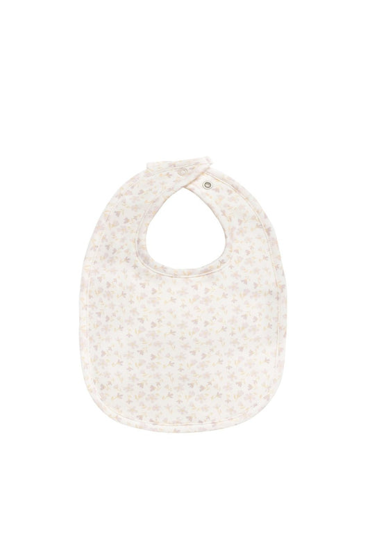 Organic Cotton Bib Aries Mauve - Aster & Ruby