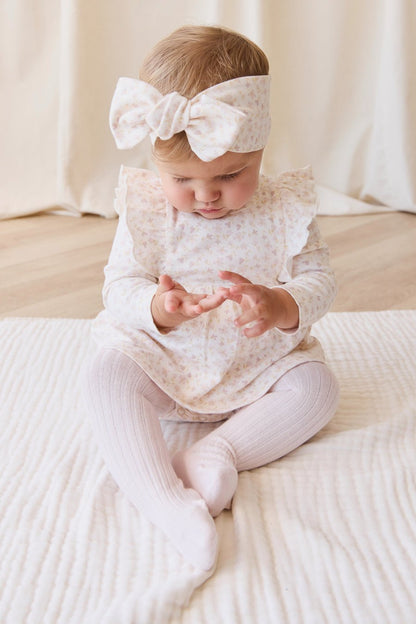 Organic Cotton Headband Aries Mauve - Aster & Ruby