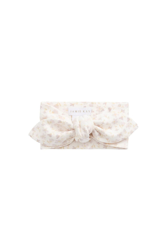 Organic Cotton Headband Aries Mauve - Aster & Ruby