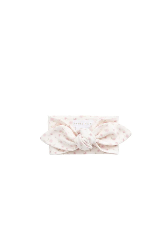 Organic Cotton Headband Victoria Blush - Aster & Ruby