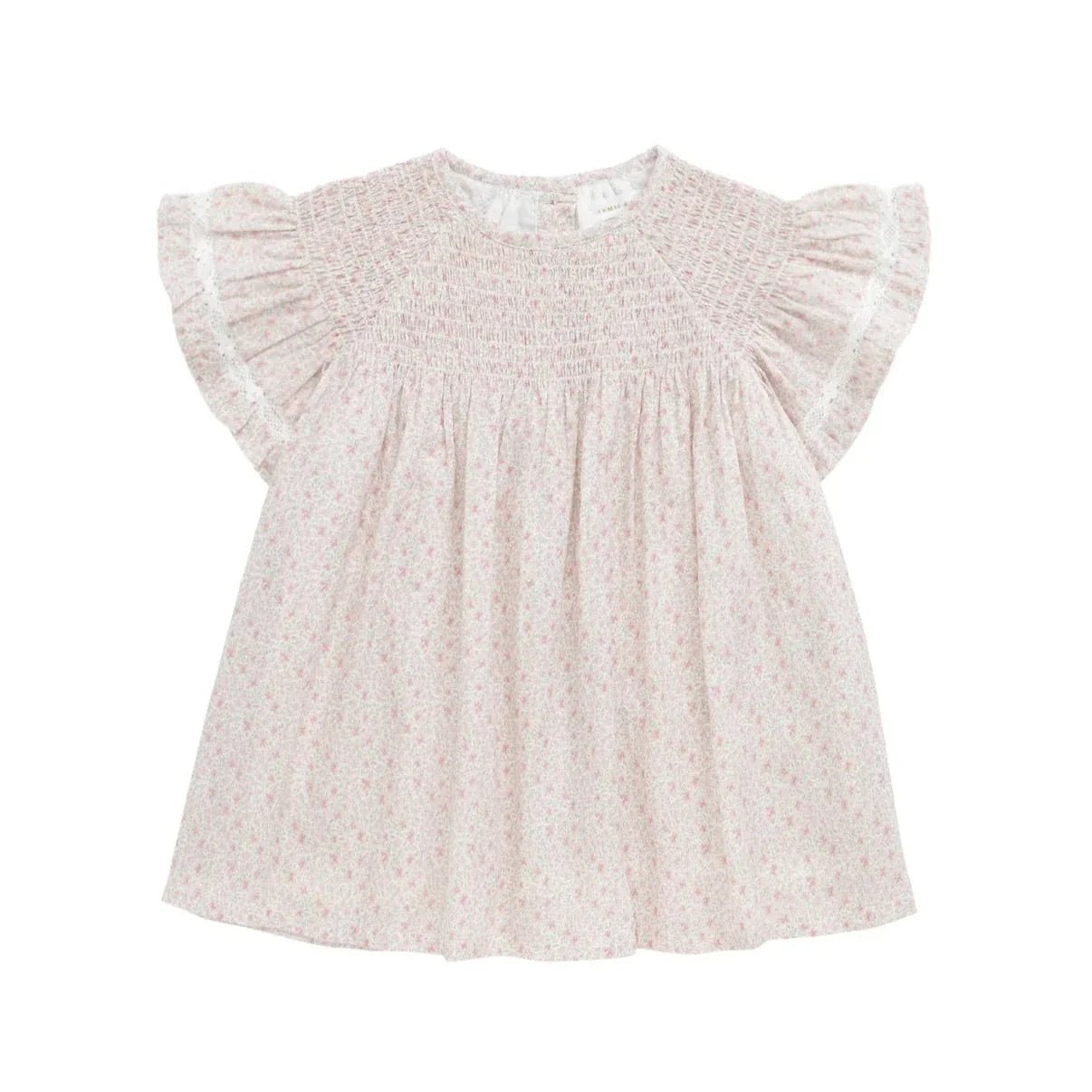 Organic Cotton Malia Dress Claudette Rose - Aster & Ruby