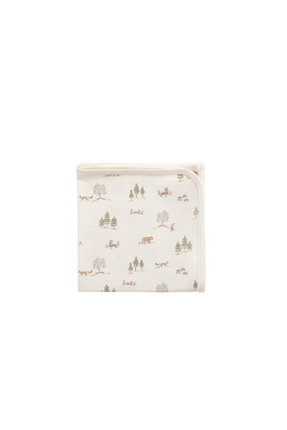 Organic Cotton Murphy Wrap - Pine Forest Friends - Aster & Ruby