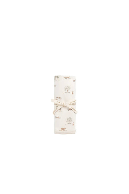 Organic Cotton Murphy Wrap - Pine Forest Friends - Aster & Ruby